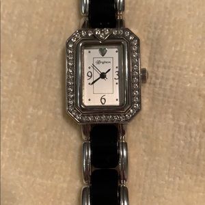 Brighton authentic watch silver and black